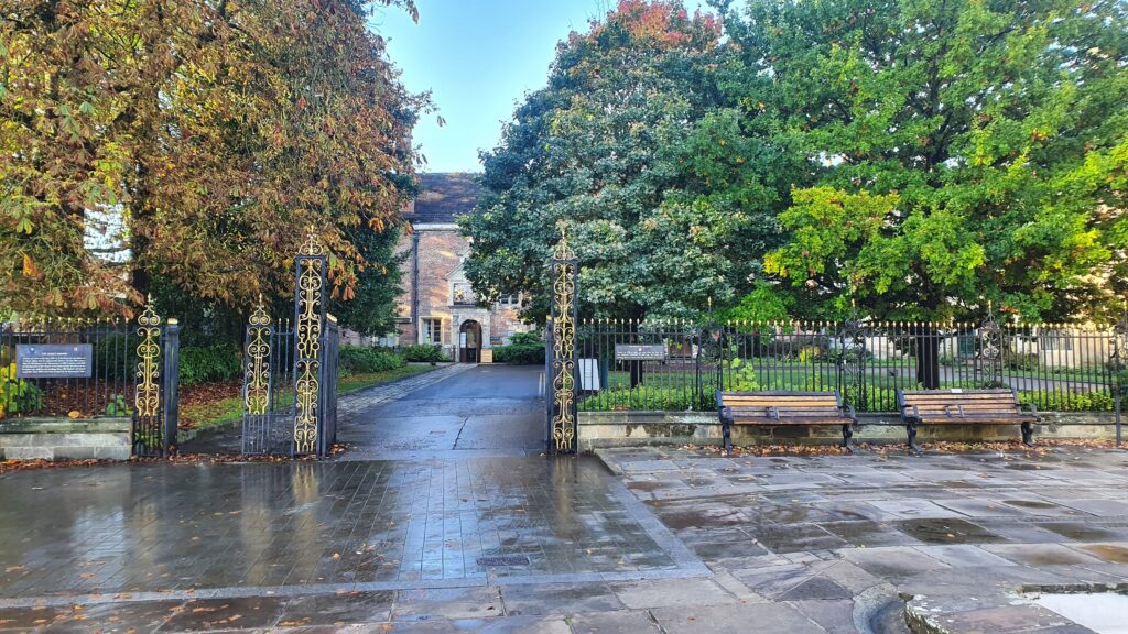 Image of the front entrane to Kings Manor, University of York