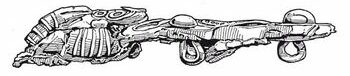 Drawing of buckle from Anglo-Saxon grave