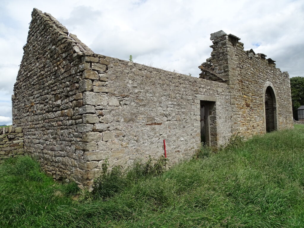 Photograph of exterior of Greta View Barn, Bowes, Teesdale, in Durham deposited as part of a OASIS images archive.