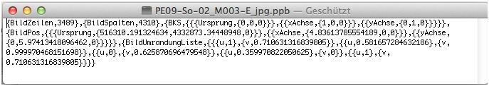 screenshot of the Content of the file PE09-So-02_M003-E_jpg.ppb opened with TextEdit