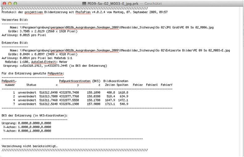 screenshot showing the contents of file PE09-So-02_M003-E_jpg.prk opened with TextEdit