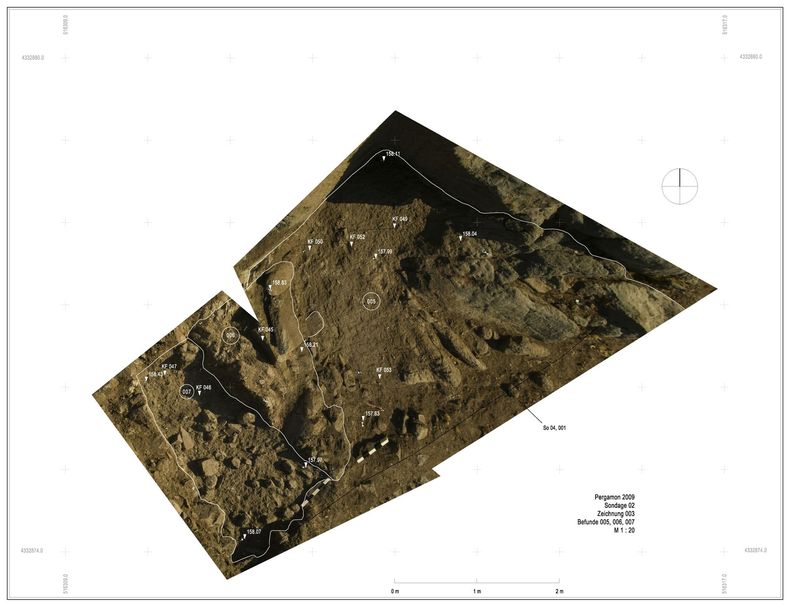 computer graphic showing the final drawing