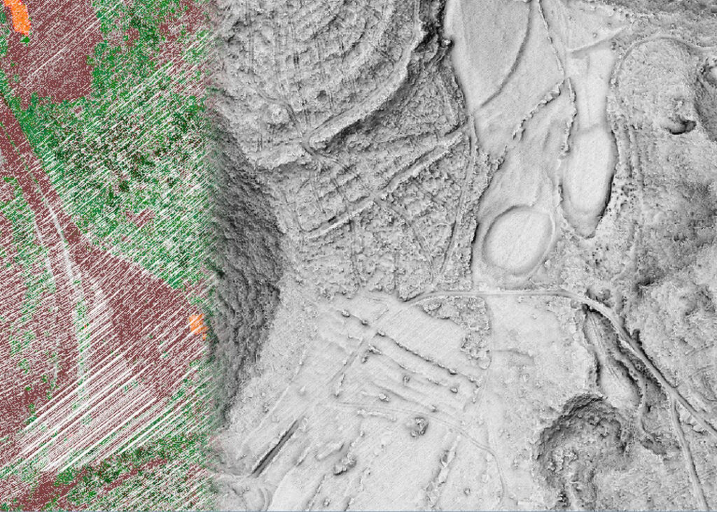 Image of lidar data