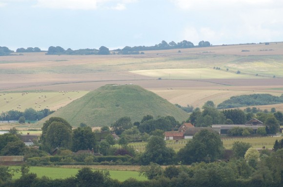 General shot of Silbury Hill