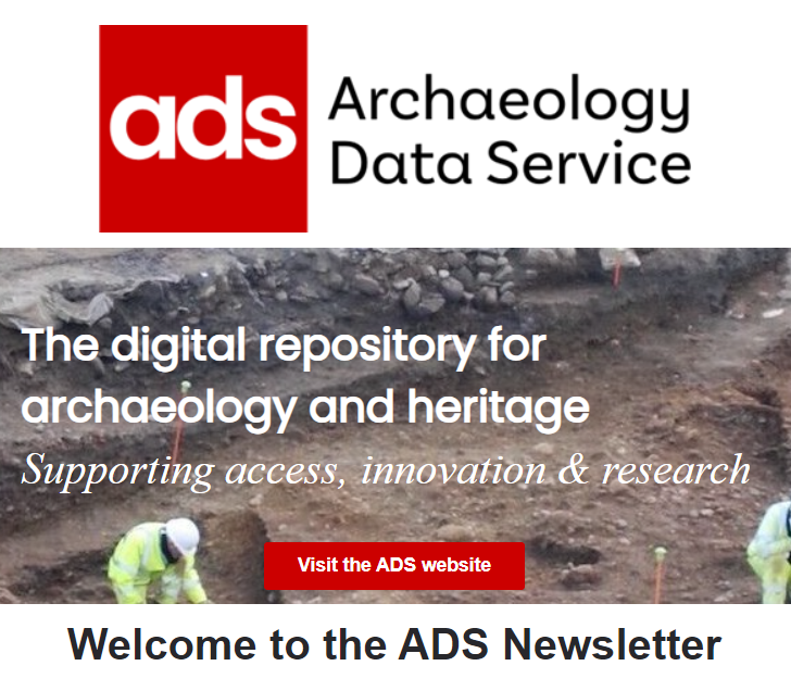 An image that advertises the ADS Newsletter