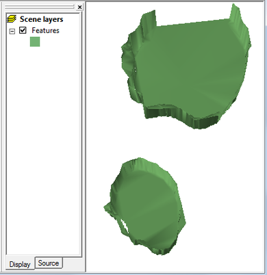 screenshot with conversion of mutlipatch M feature class to GML