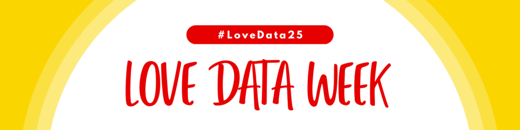 a photo of the 2025 love data week logo