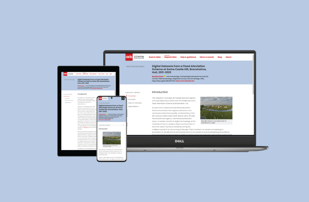 A picture of a laptop, tablet and smartphone with pictures of the new web templates shown.